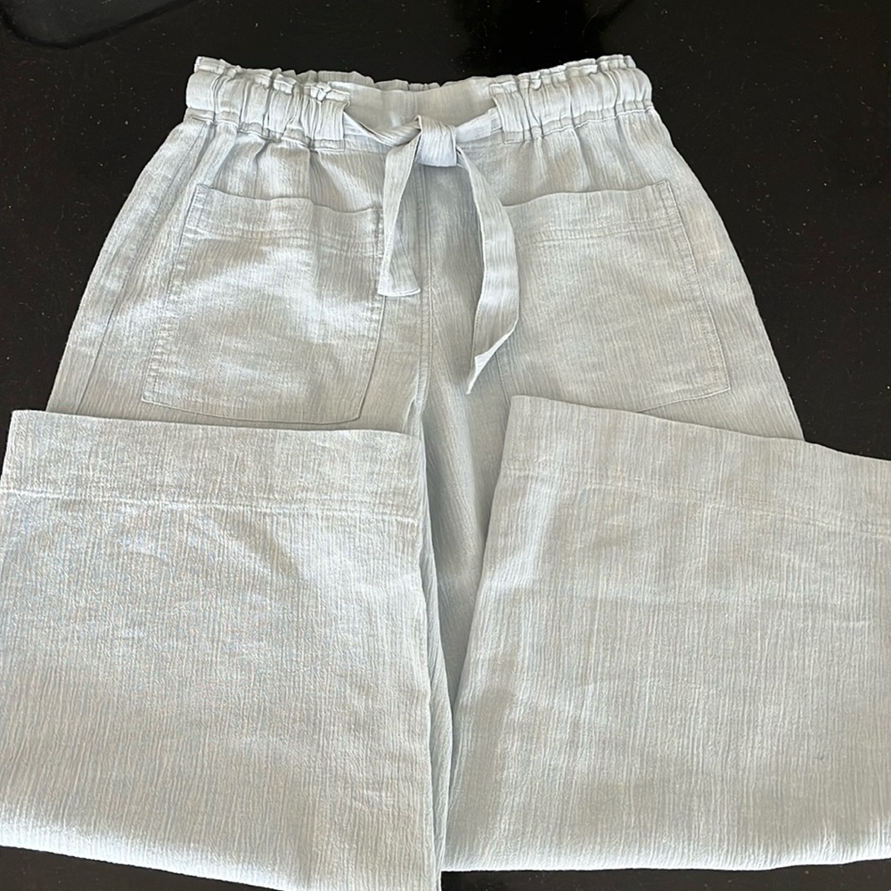 Poetry Cropped Wide Leg Pants